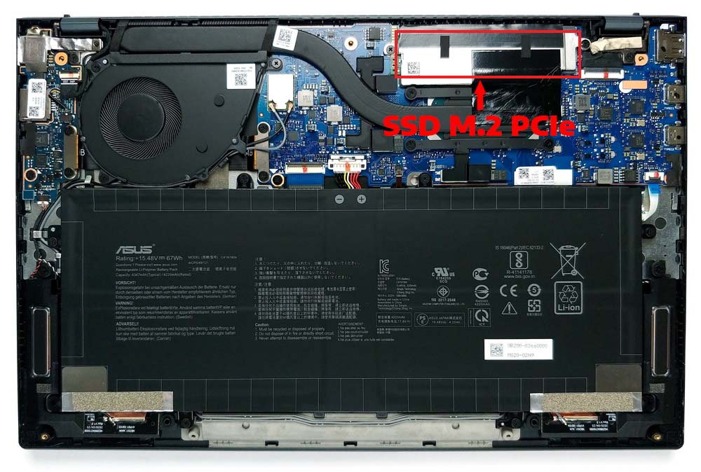 Nâng cấp Ram, SSD Laptop Asus Zenbook 13 UX325